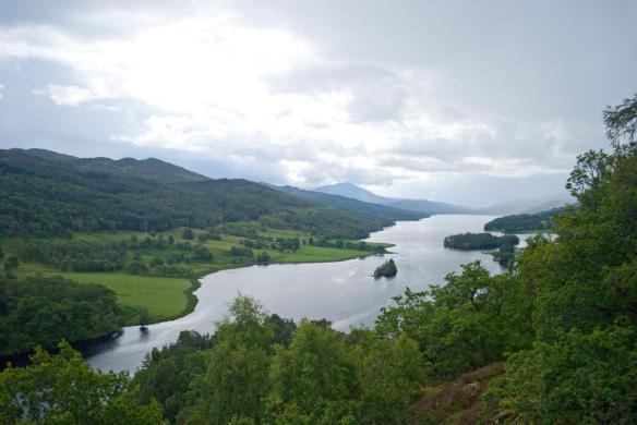 The Queens View near Pitlochry 